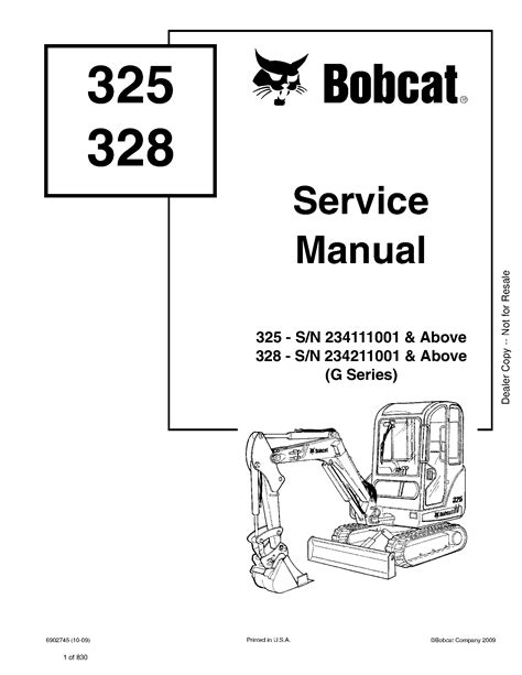 1999 bobcat 325 mini excavator|bobcat 325 hydraulic schematics diagram.